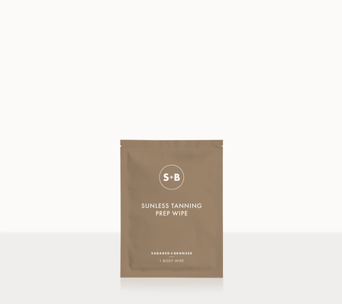 Sunless Tanning Prep Wipe