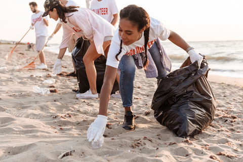 Charity Beach Cleanup & Donations