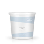 The front of a white plastic tub containing Soft Sugar Paste